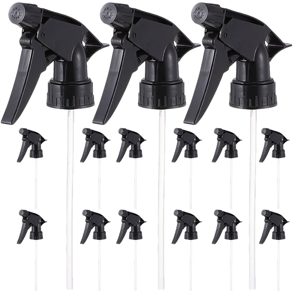 

15 Pcs Spray Bottle Nozzle Accessories Sprayer Replacement Nozzles Standard for Head Heads Plastic Tops Fine Mist Bottles