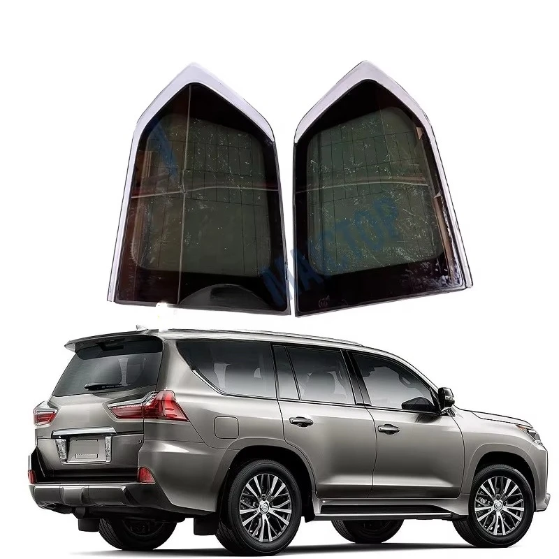 

Car Accessories Chrome Rear Fender Side Door Window Glass For Lx Lx570 2016- Vidrio