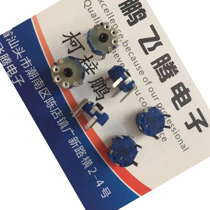 2pcs/lots Japan ALPS Knob Rear Mount Type RK08H Y8 Miniature Adjustable Volume Potentiometer 5K RK08H11100WA 502K Switches