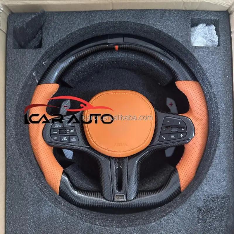 

Most Popular M Sport Steering Wheel for BMW M2 M3 M4 M5 M6 F30 F10 F35 F22 E46 E90 E92 F10 F30 LED Carbon Fiber Steering Wheel