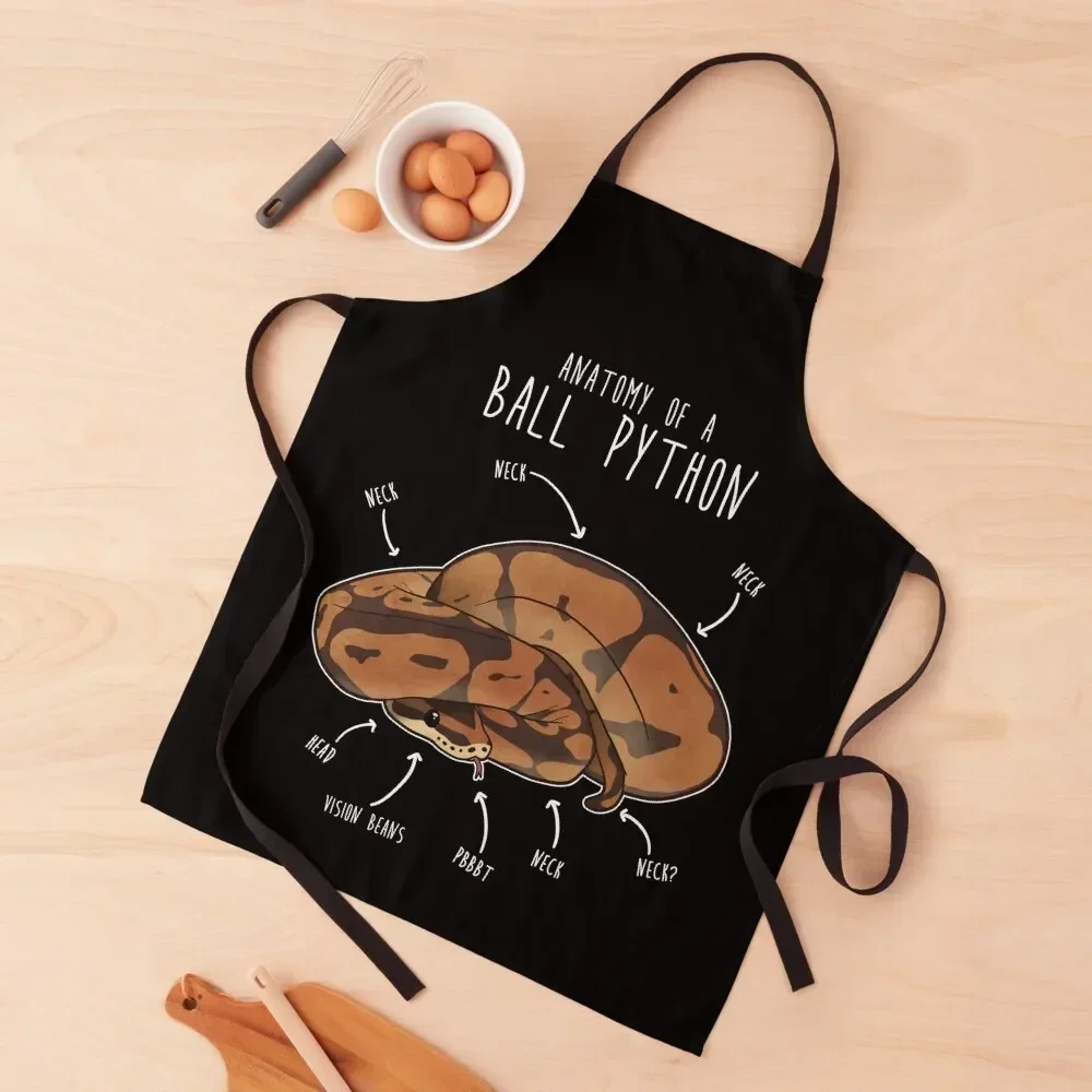 

Anatomy of a Ball Python Apron kitchen clothes Waterproof Apron