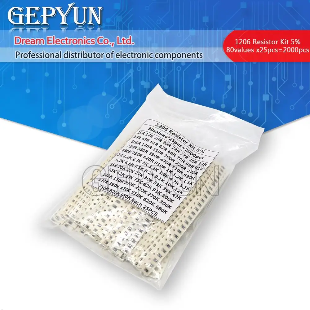 2000PCS 10 Ohm-910K… - image