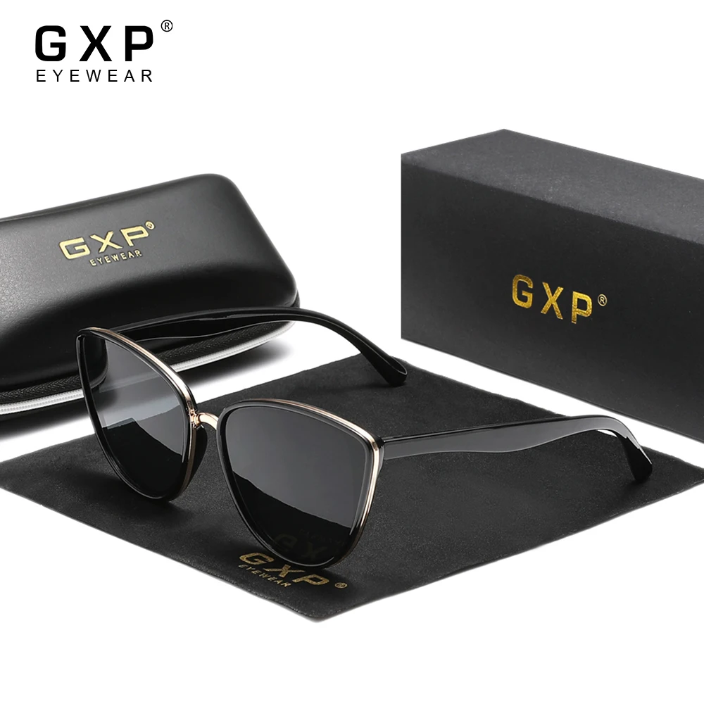 GXP العصرية مصمم مثير TrianguFrame النظارات الشمسية الكلاسيكية موضة UV400 نظارات حماية للنساء الرجال عطلة القيادة نظارات