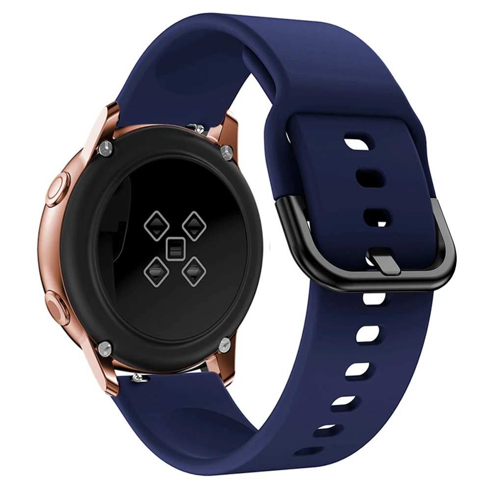 22 مللي متر سيليكون حزام ل Xiaomi S4 Sport/S3 Mi ساعة/اللون 2 S2 46 مللي متر/42 مللي متر S1 نشط/S1 برو سوار ل Huami AMAZFIT BIP 6 العصابات