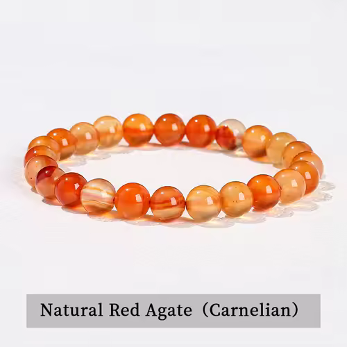 JD Natural Stone Beads Bracelet Amethyst Tiger Eye Crystal Quartz Agate Gem Beads Bangles Women Men Reiki Healling Jewelry Gift - Image 36