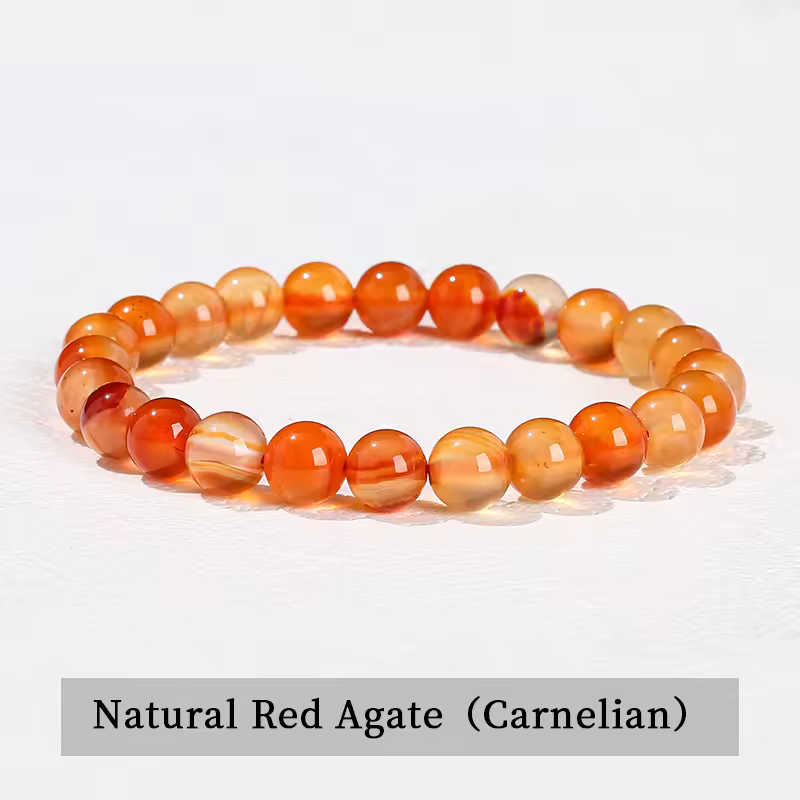 JD Natural Stone Beads Bracelet Amethyst Tiger Eye Crystal Quartz Agate Gem Beads Bangles Women Men Reiki Healling Jewelry Gift - Image 36