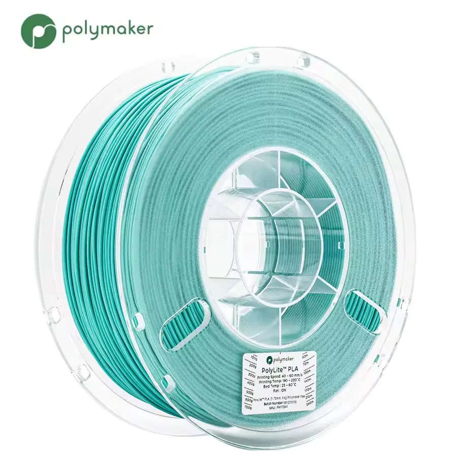 

Полиметр полилит-PLA 3D-нить 1,75 мм, 1 кг, катушка, высокая жесткость, 3D-нить, нить PLA для лаборатории Bambu