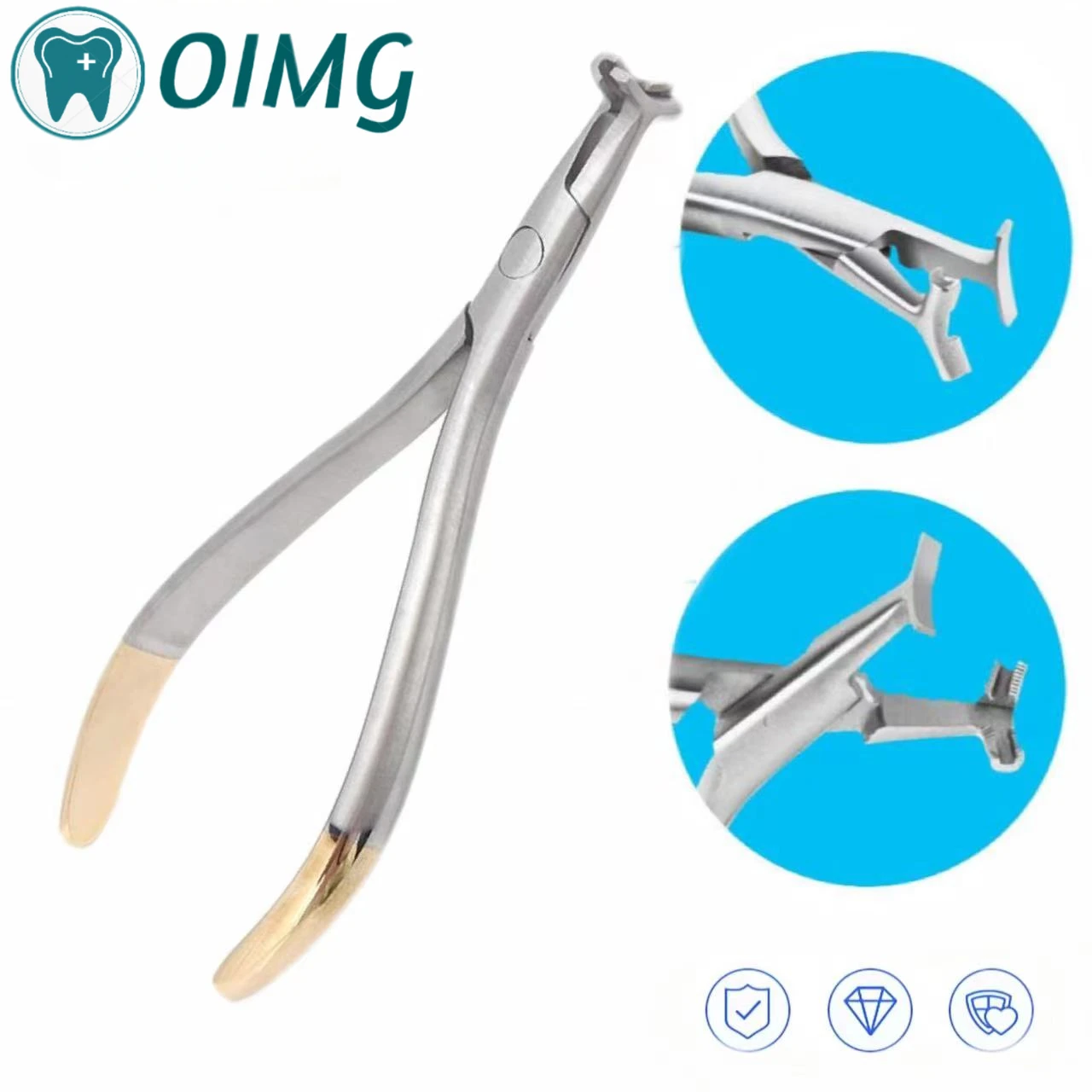 Dental Orthodontic End NiTi Bending Plier, Arch wire Distal End Back bend Forceps Pliers Instrumen Stainless Steel Dentist Tool