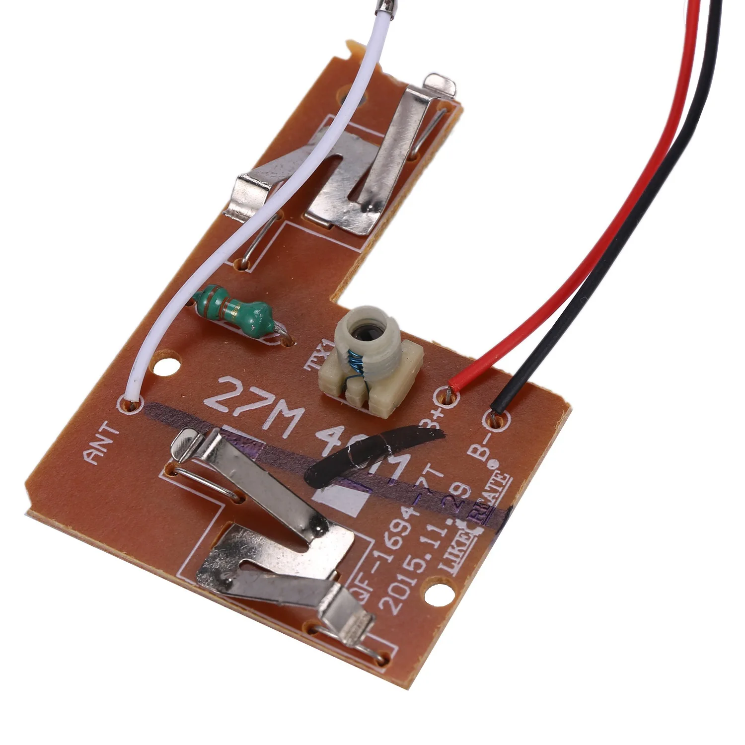 1 Set 4CH 40MHZ Remote Transmitter & Receiver Board with Antenna for DIY RC Car Robot Remote Control Toy Parts