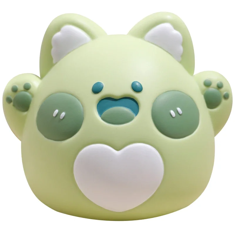 Internet celebrity Dudu cat piggy bank, only can not enter the large-capacity piggy bank