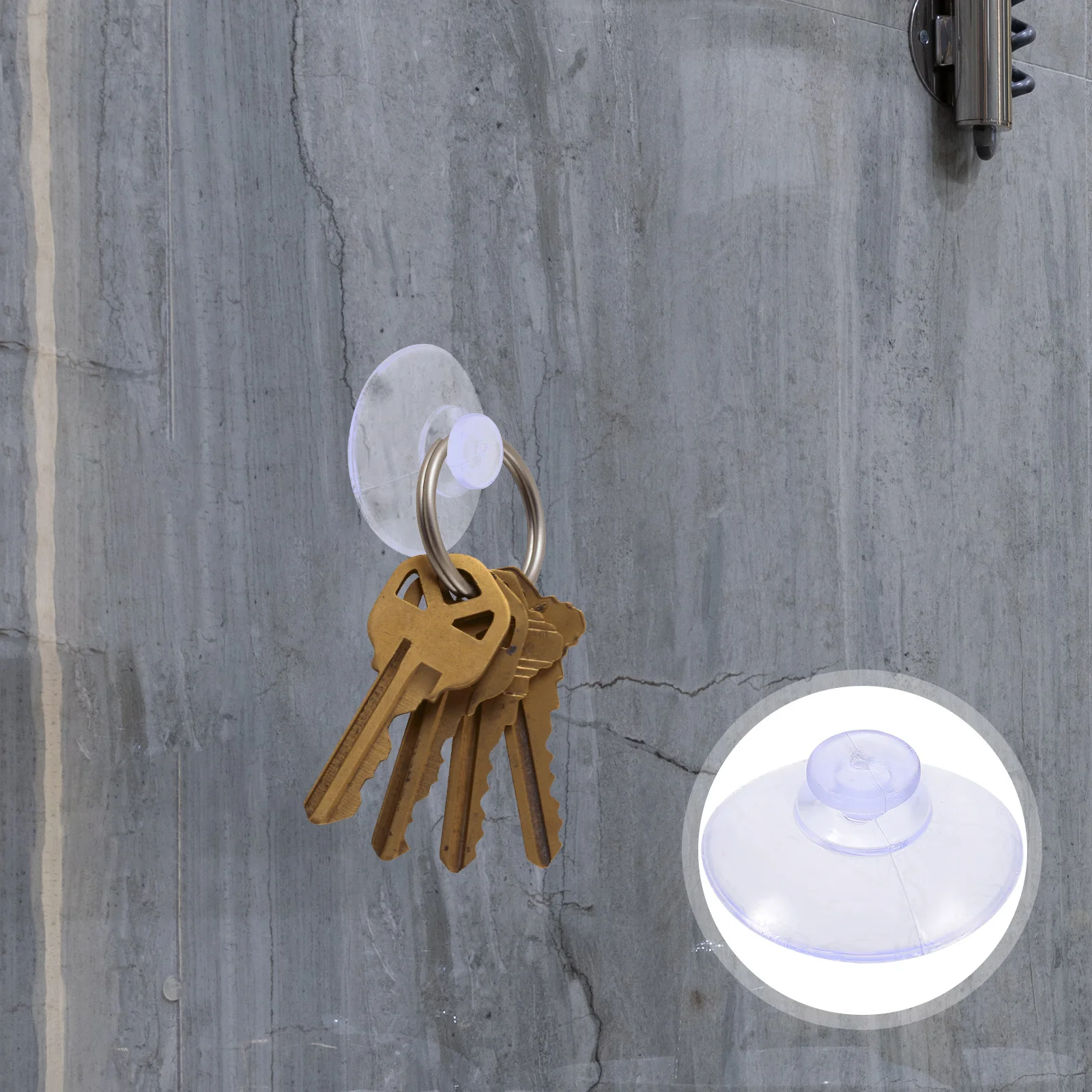 

100Pcs Suction Cup Hooks Scratch Resistant Reusable Suction Pads for Glass Table Tops Bathroom Kitchen Use Sucker Pads