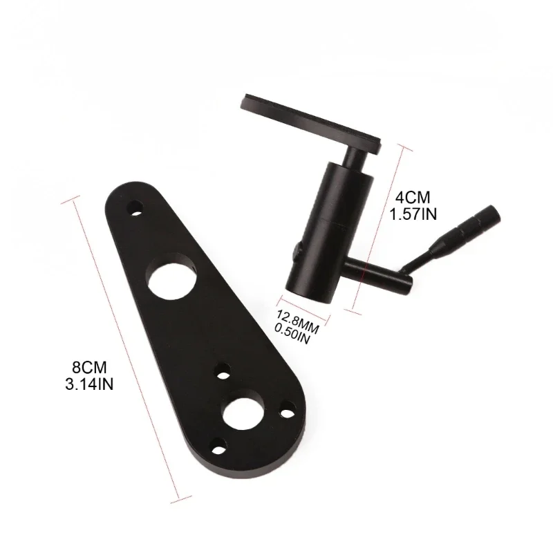 High End LP Vinyls Phono Toonarm Arm Lifter 12.8mm voor Draaitafel Recorder Speler DISC DIY Aluminium Arm Lifter