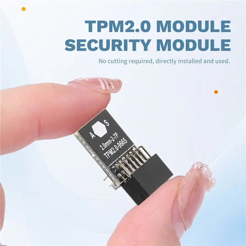 Module TPM2.0 pour ASUS 14-1 broches LPC Module de sécurité TPM Module LPC pour ASUS pour Win11 Module-Y41A