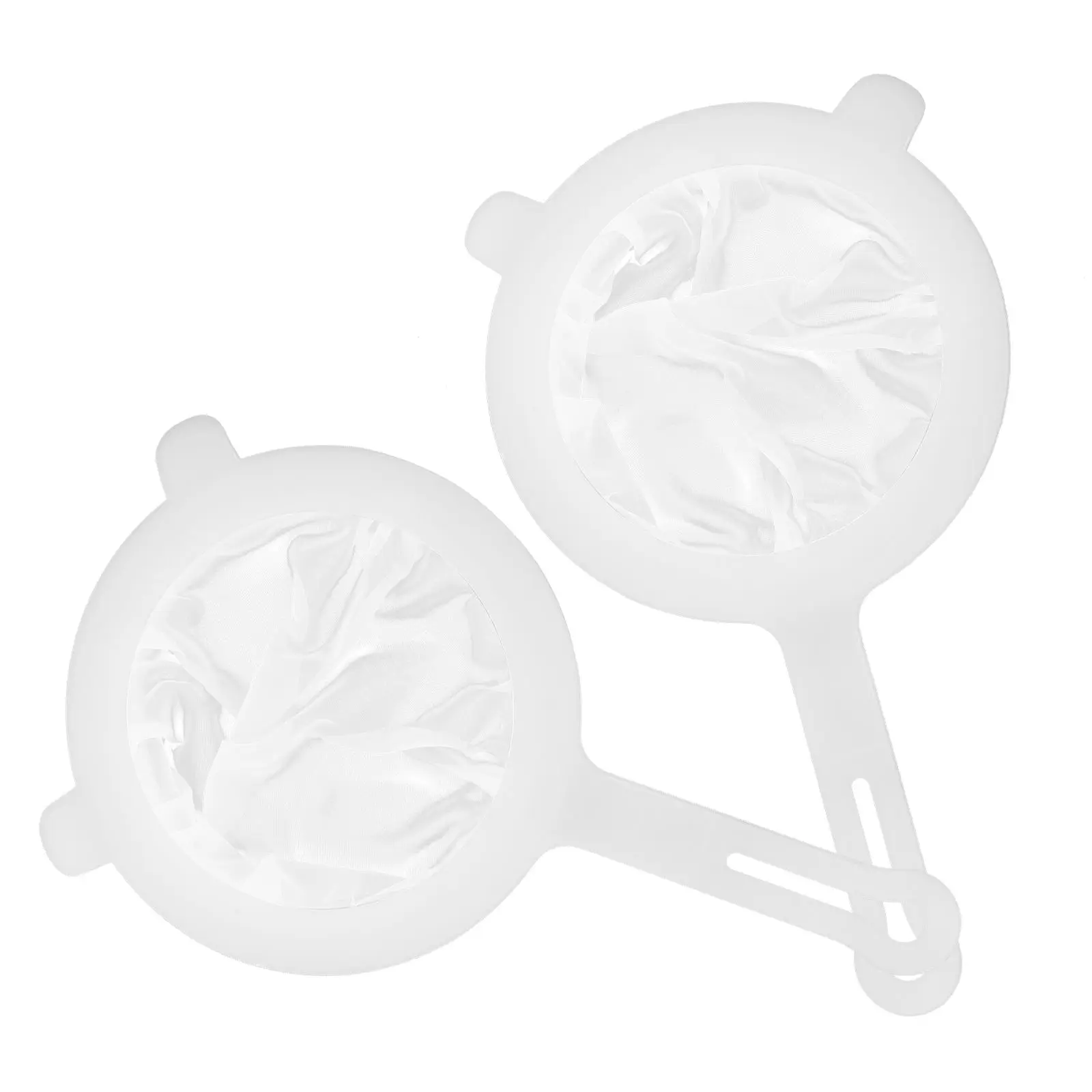 

2 Pcs 13cm Mesh Strainer Sieve Strainer for Soy Milk Juice Kitchen Supply Filter Mesh Strainers