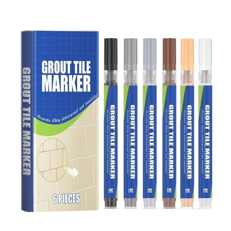 Grouting Pen Grout Restorer Marker Repair Pens Grout Pen Tile Grout Reviver Pen