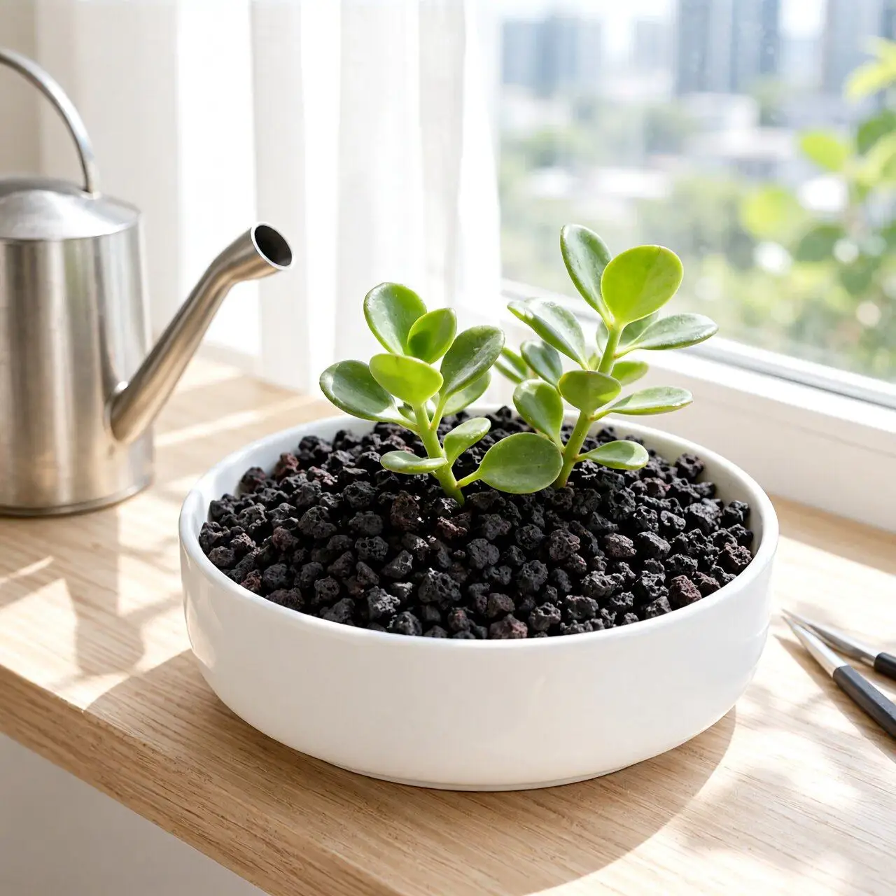1Pack Black Volcanic Rocks 2.2lbs for Plants Succulent Potting Soil Amendment Decorative Gravel Aquarium Cactus Vase Top