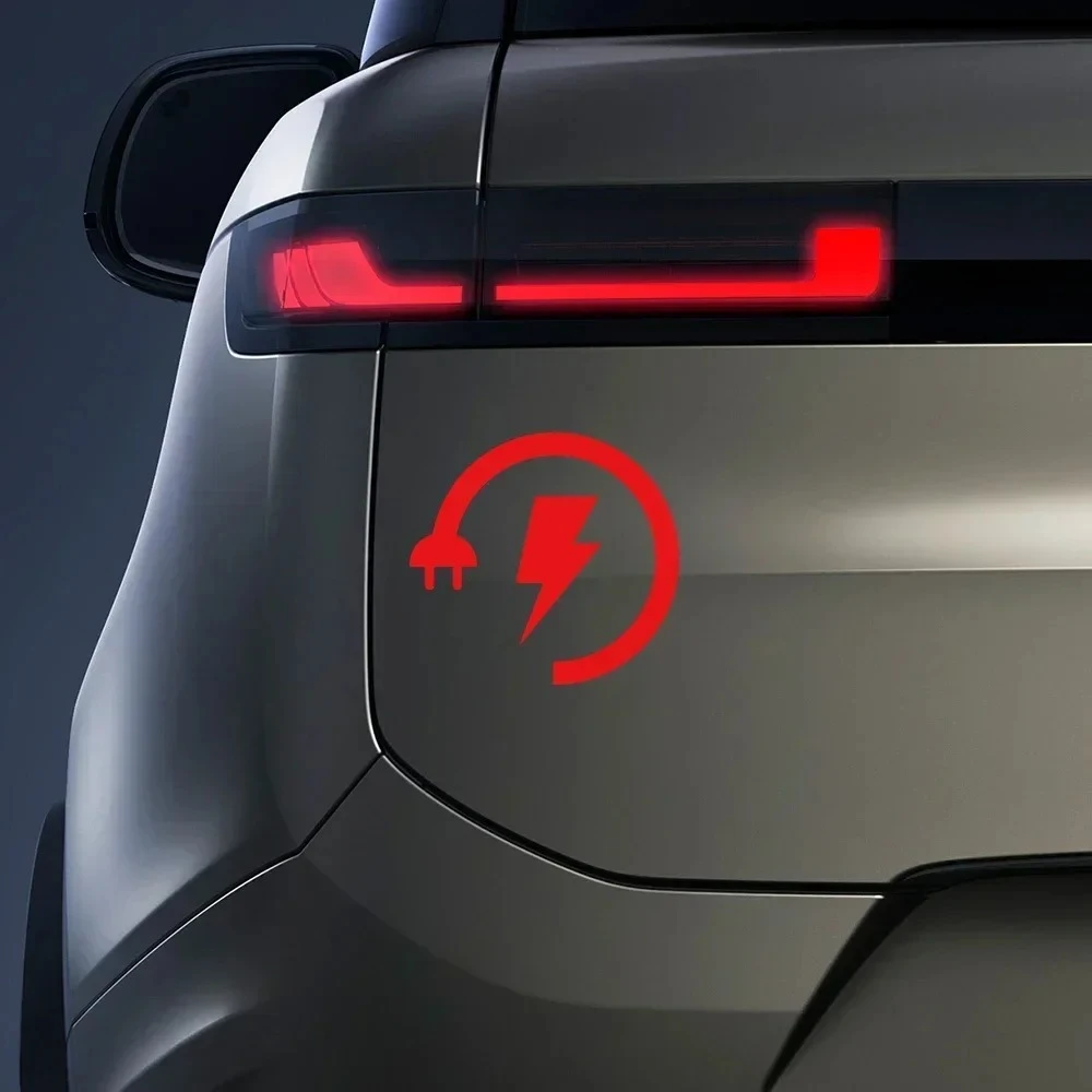 Electric Plug Graphic Car Tank Stickers Motorcycle Auto Windowscreen Bumper Vinyl Decal Waterproof Car Decoration Accessories