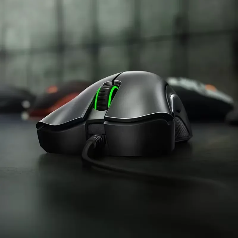Оригинальная проводная игровая мышь Razer с оптическим датчиком, игровая мышь 6400 точек на дюйм для ноутбука, оптическая мышь, легкая скоростная мышь, игровая мышь