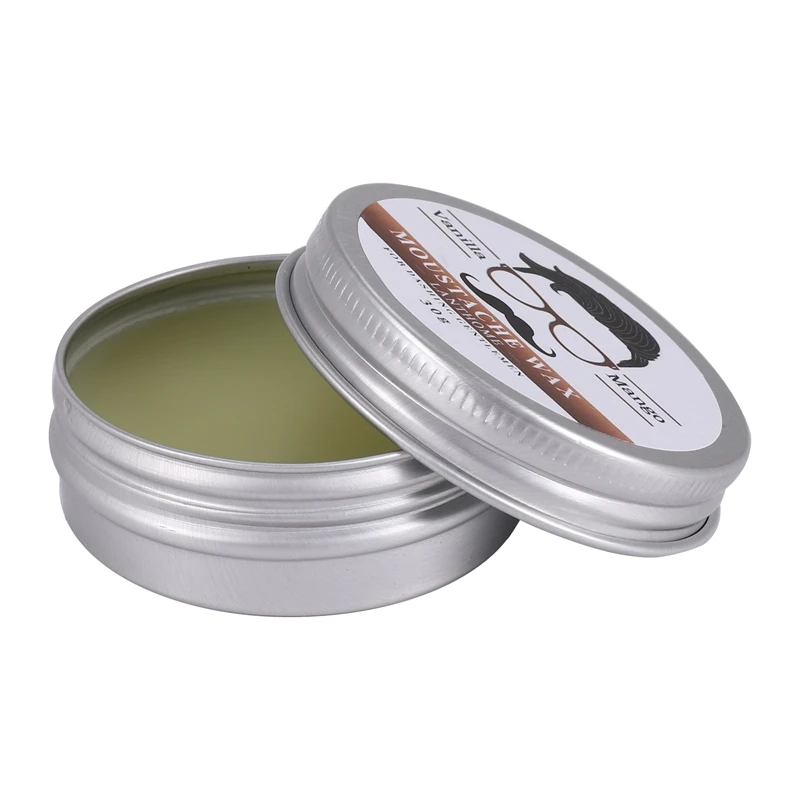 Lanthome Male Beard Wax Attractive Mustache Moustache Nourishing Beard Care Improve Messy Sparseness Reducing Curls Hair Growth