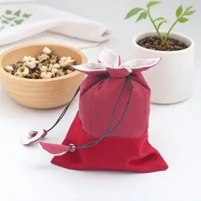 

Thick Cotton Teaware Storage Bag Portable Teapot Pouch for Travel Carrying Tea Set Protection Kung Fu Tea Travel Pouch