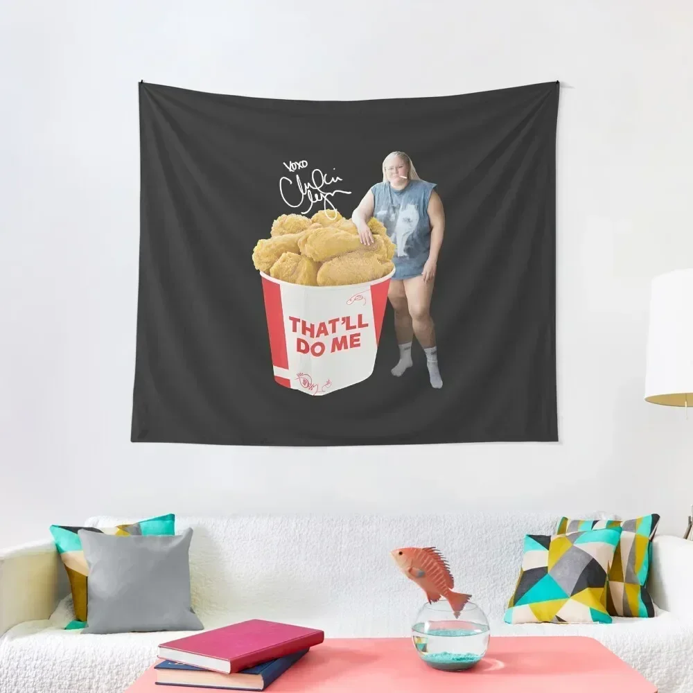 Trailer trash tammy mukbang Tapestry For Bedroom Home Supplies Home Decor Aesthetic Wall Decor Tapestry