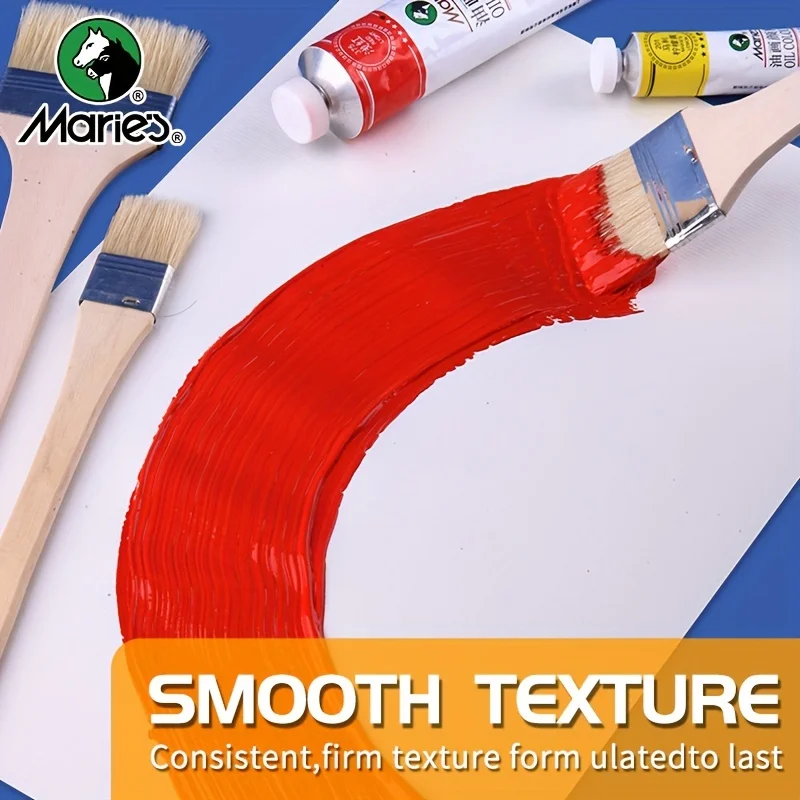Масляная краска Мари, 170 мл/5,95 унций, большой тюбик, художественные принадлежности для живописи на холсте, яйца, граффити, ткани, камня, кожи, дерева, керамики