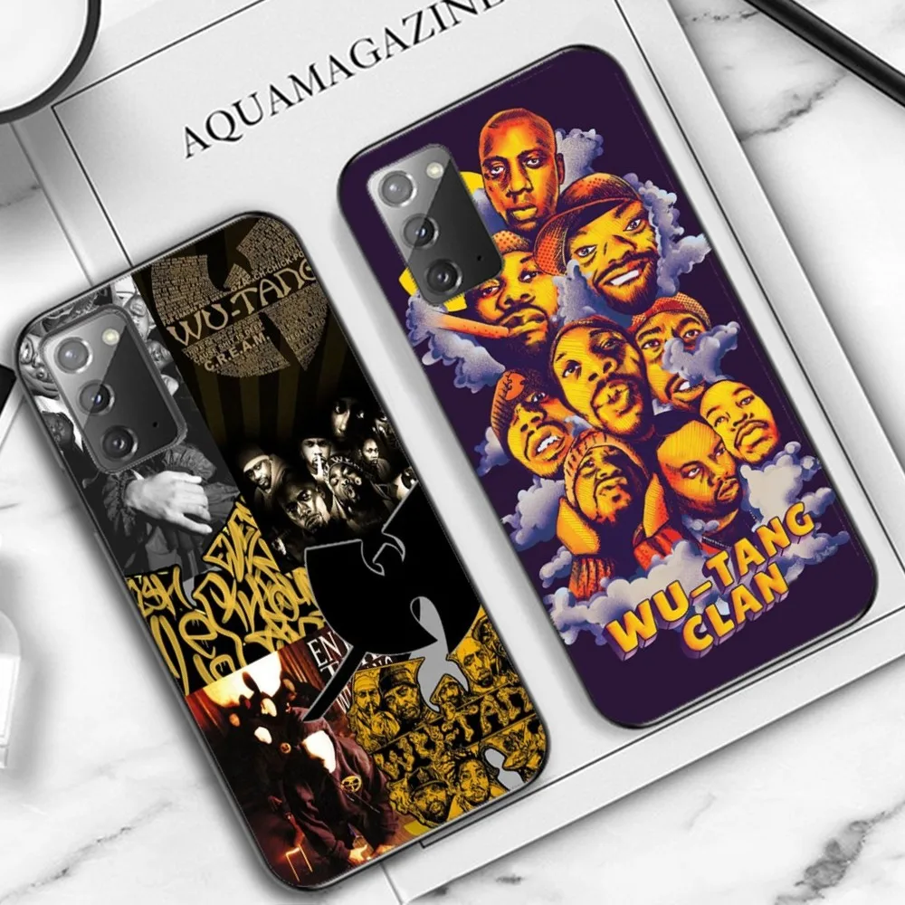 Hip-Hop Band W-Wu-Tang Phone Case For Samsung Note 8 9 10 20 Pro Plus Lite M 10 11 20 30 21 31 51 A 21 22 42 02 03