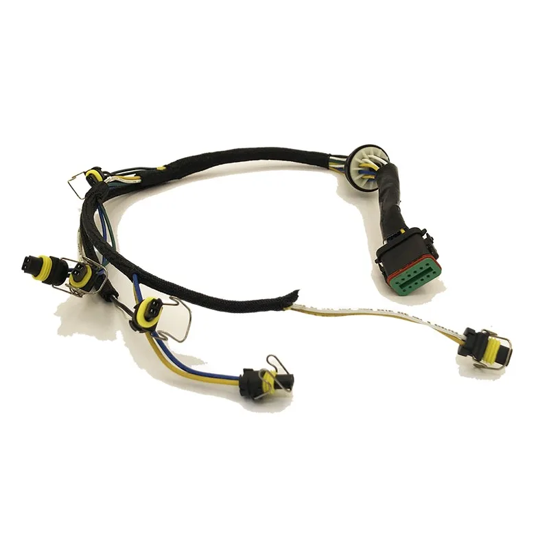 For Carter Excavator Accessories 324d/326d/329d/C7 Engine Fuel Injector Harness Fuel Injector Cylinder Wire Excavator Parts