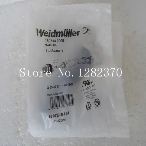 [SA]  spot Weidmuller Plug 1807340000 SAIS-4/9 --5pcs/lot