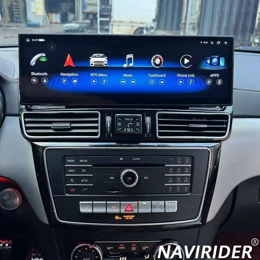 لمرسيدس بنز GLE GLS 2016 2017 2018 راديو السيارة أندرويد سيارة مشغل وسائط متعددة شاشة لاسلكية Carplay GPS 14.9 بوصة #1