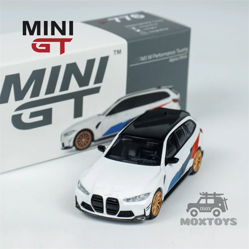 MINI GT 1:64 M3 M Performance Touring Alpine White LHD Diecast Model Car