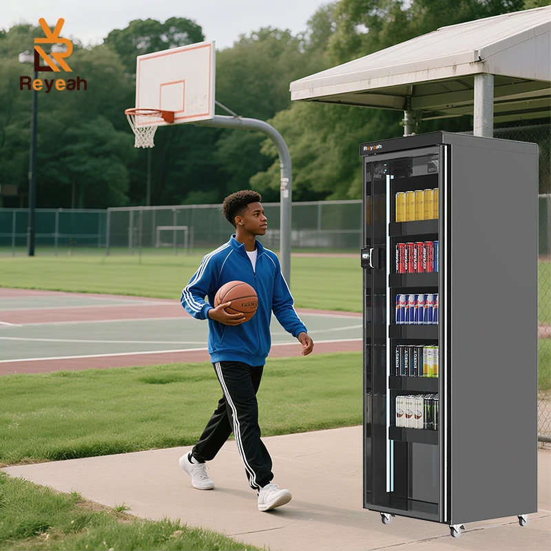 

Smart Fridge AI Visual Snack Cool Drink Food Intelligent Fridge Vending Machines for Sale