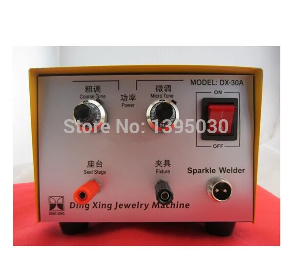 

Handheld Laser Spot Welder Jewelry Welding Machine Necklace Pulse Spot Welder DX-30A