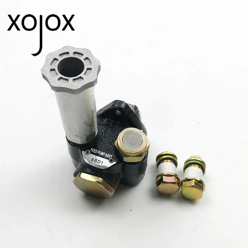 

XOJOX For Komatsu PC60-5/60-6/130-7 hand oil pump 4D95 engine oil pump diesel pump high quality excavator accessories Free sh