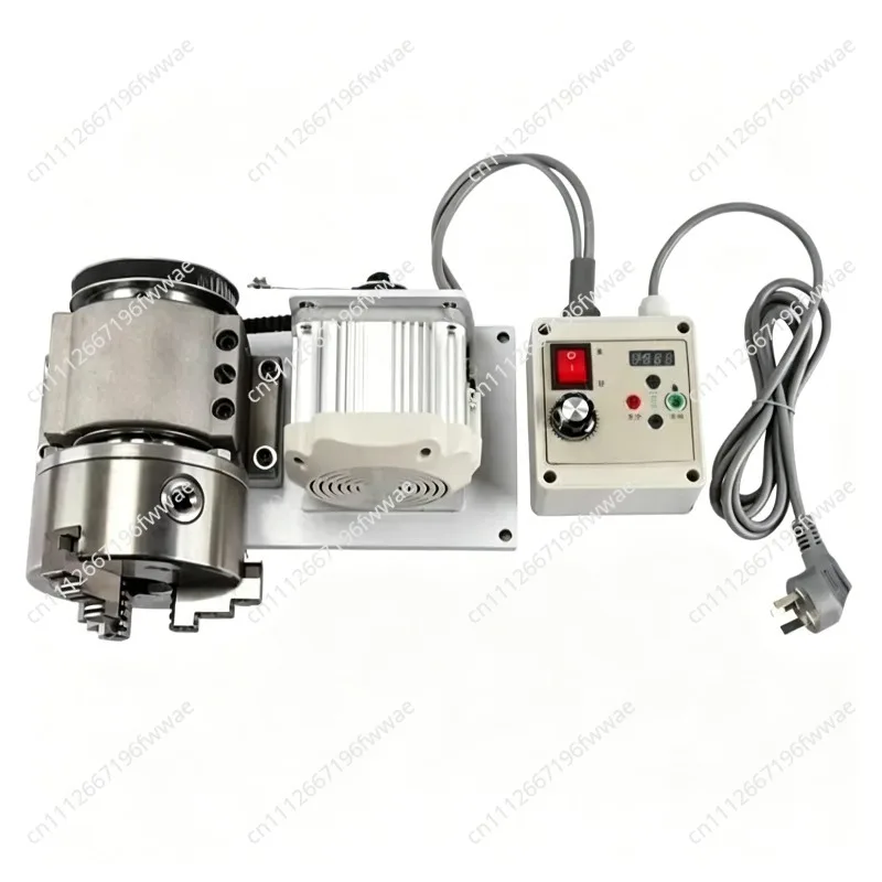 Polishing machine, rod repairing machine, small lathe, woodworking bead chuck 80 chuck, unpowered spindle assembly