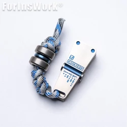 LAUTIE EDC Crocbeats Clicker Titanium Blue Magnetic Fidget Toy Spy Wars Series Table Toys