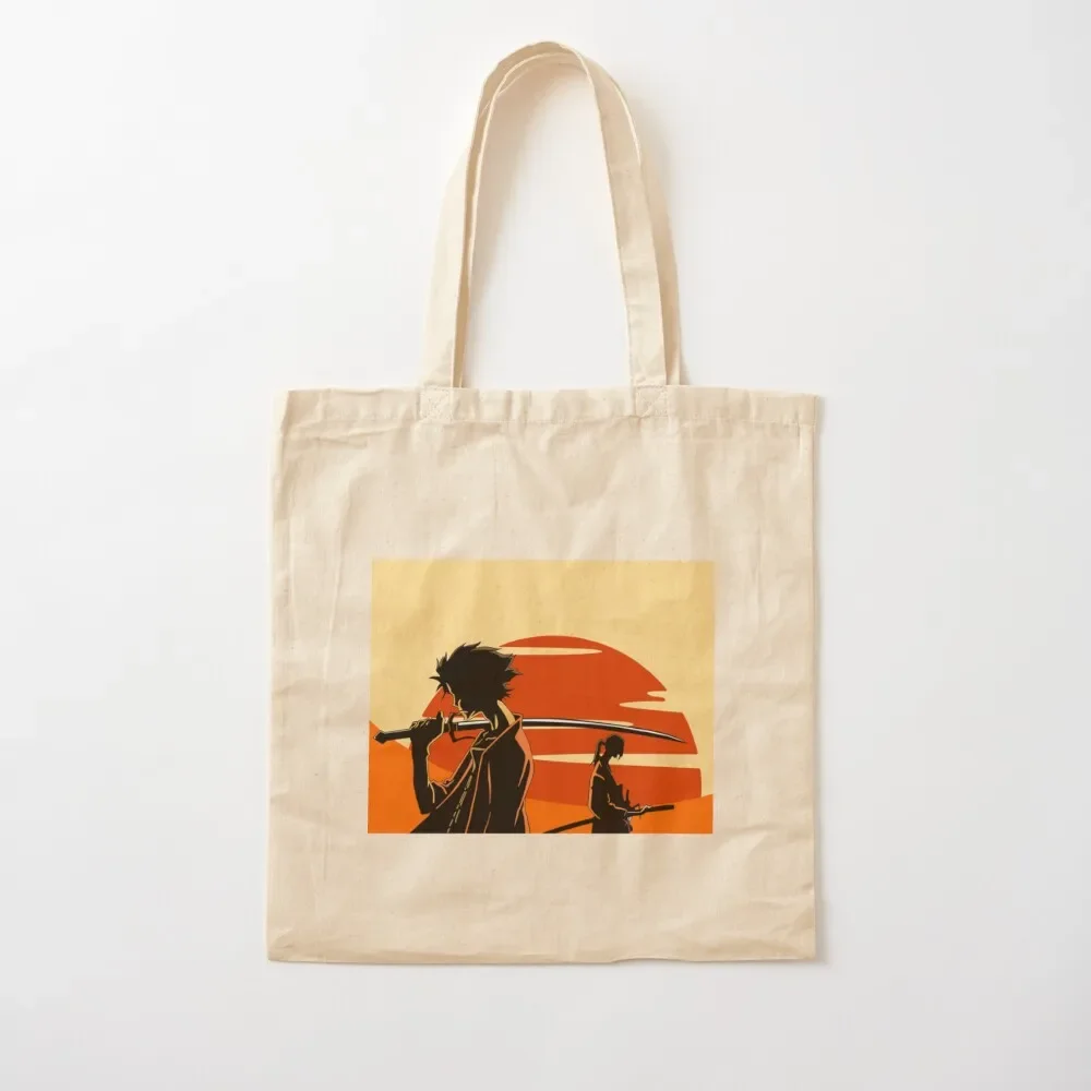 

Samurai Champloo Goodies Tote Bag shoping bag canvas tote woman shopping bag Shopper handbag