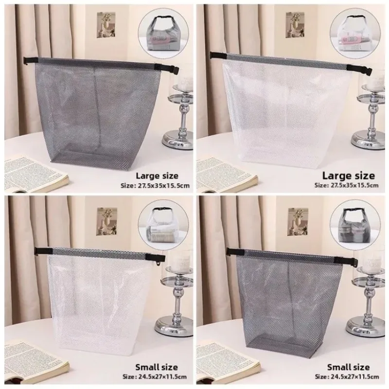 1 PCS Large Waterproof Drawstring Storage Bag Gym Swim Travel Toiletry Organizer