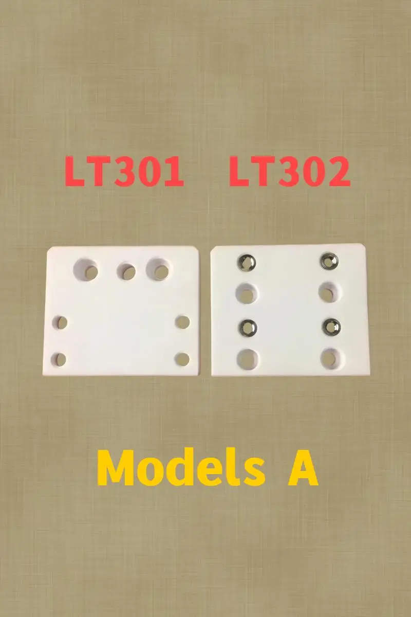 Plaque d'isolation supérieure et inférieure (céramique) pour EXCETEK ACprofits ic aler, pièces d'électroérosion à fil, LT301 LT302