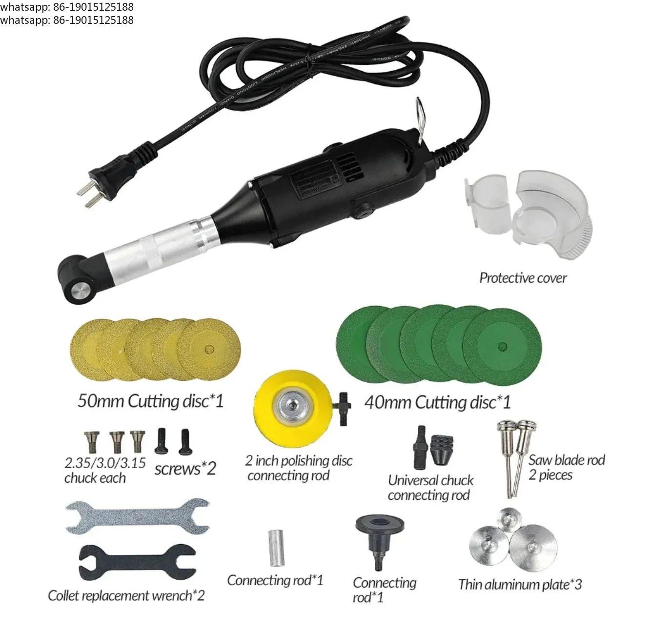 

90Degree Ceramic Tile Beauty Sewing Tool Electric Elbow 6 Speeds Electric Seam Cleaning Grinder Machine angle Polishing Cutting