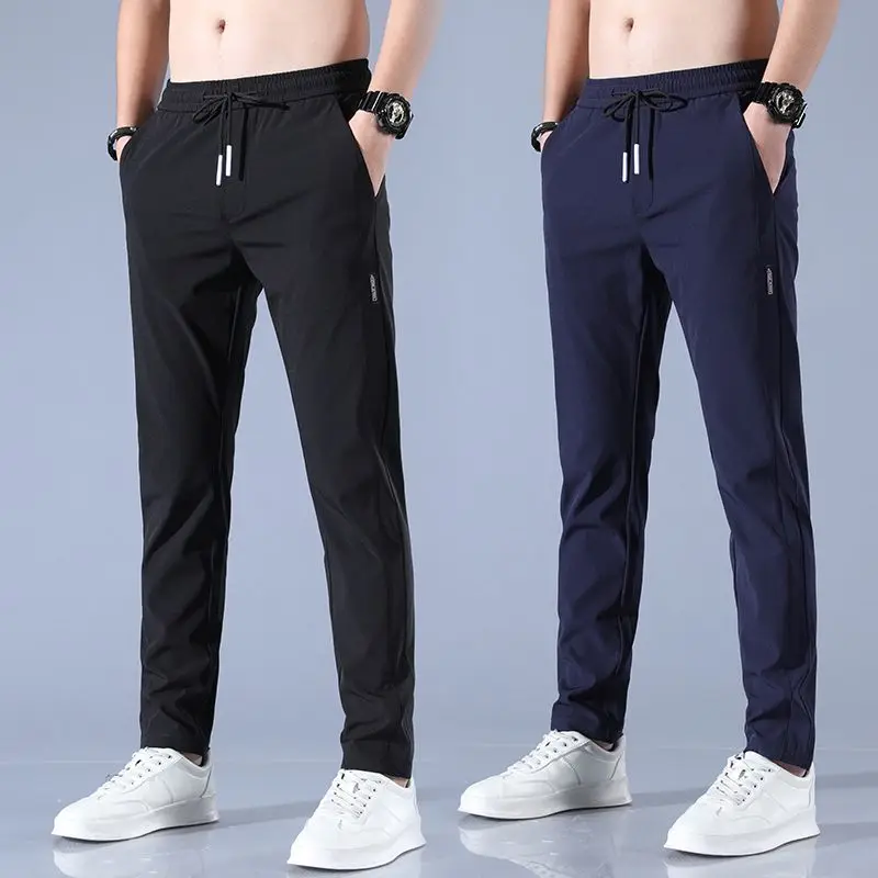 2024 Men\'s Golf Clothing Pants Polyamide Fabric Elasticity Quick Dry Men Golf Trousers Sweatpants Spring Korea Man\'s Golf Wear