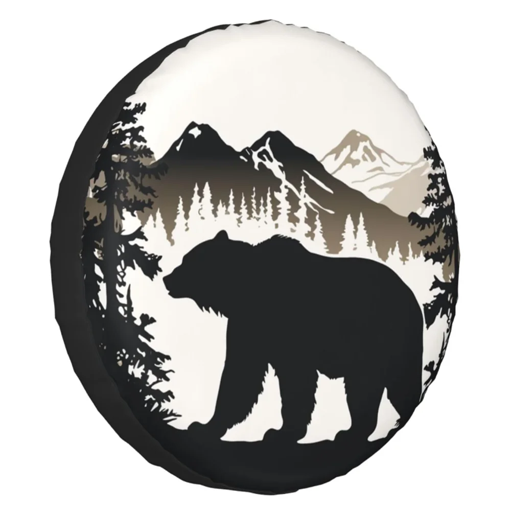 1 X Custom Spare Tire Cover, Add Your Own Personalized Waterproof Universal Wheel Tire Protector With Picture Text to Us
