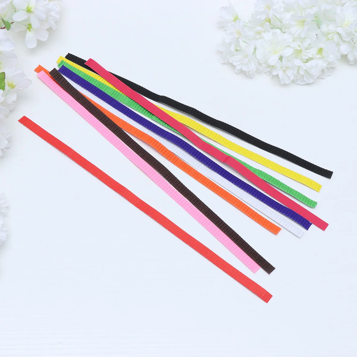 

60 шт. ручная работа для заметок DIY бумажные полоски мультфильм цветные гофрированные ремесла красочные