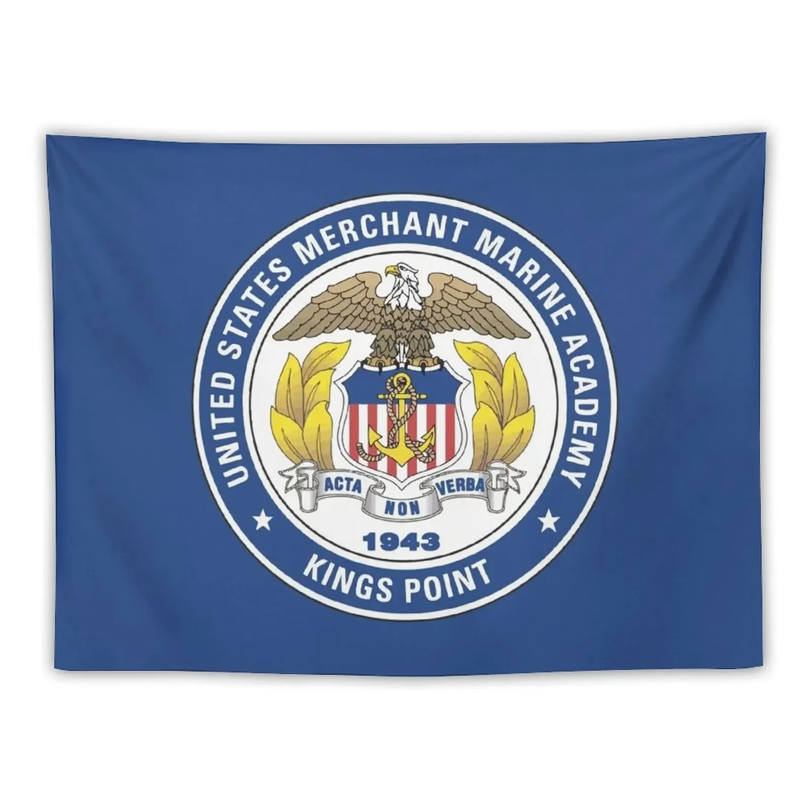 

United States Merchant Marine Academy Tapestry Funny Wall Hanging For Bedroom Aesthetic Decoration Tapestry