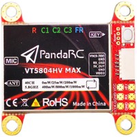 PandaRC VT5804HV MAX VTX 1000mW 5.8GHz 40CH FPV Video Image Transmission NSTC/PAL Switchable OSD 30.5x30.5mm For RC Racing Drone