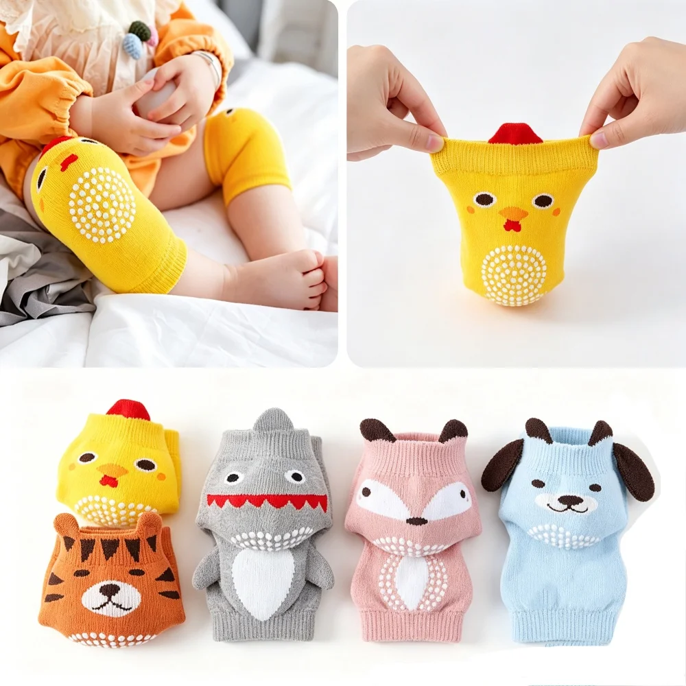 Baby Knee Pads Leg Warmer Gaiter Safety Non-slip Girls Boys Crawling Elbow Kneepad Slips Toddlers Infant Protect Accessories