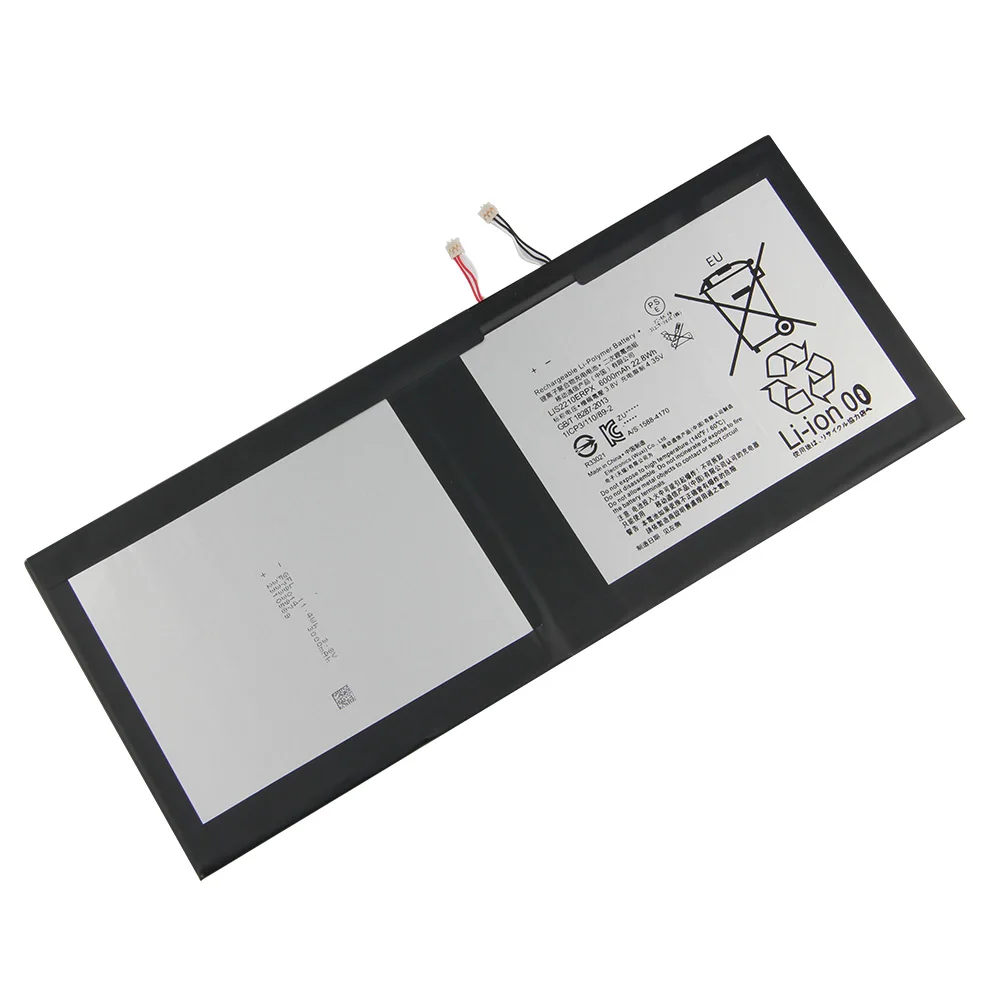 Rechargeable Battery For SONY Xperia Z4 Tablet Ultra SGP712 SGP771 LIS2210ERPX LIS2210ERPC 6000mAh Tablet Replacement Battery