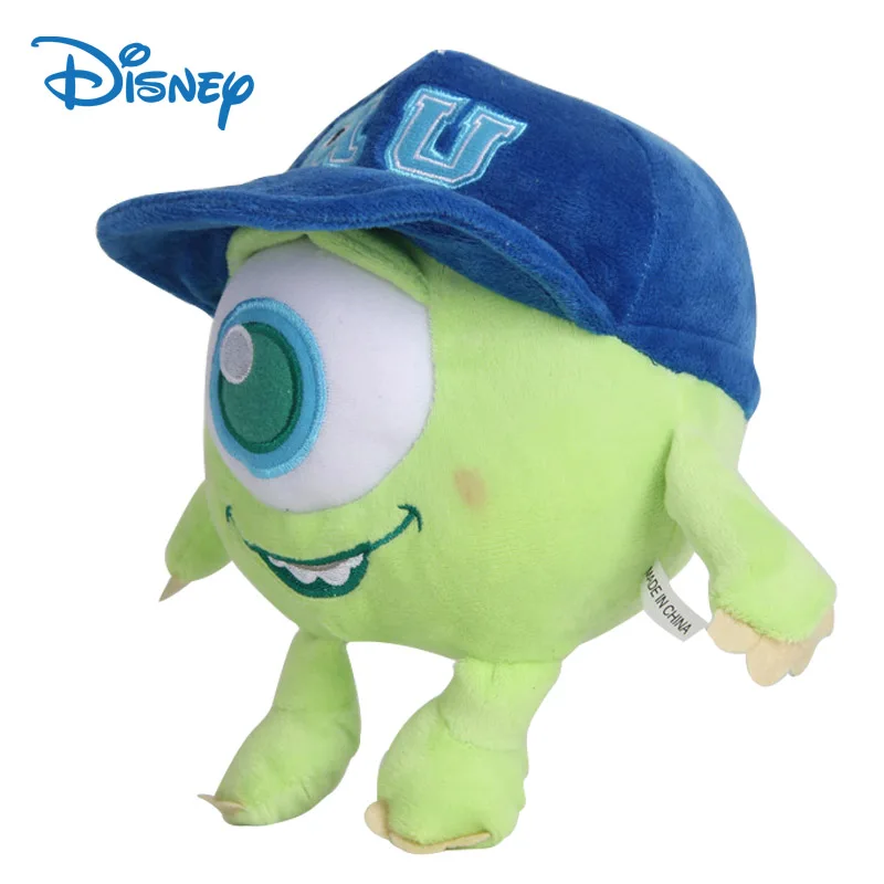 Monsters University mike wazowski 20cm Disney pixar stuffed toys Mr.Q plush kawaii anime birthday gift for kids 2 to 4 years old