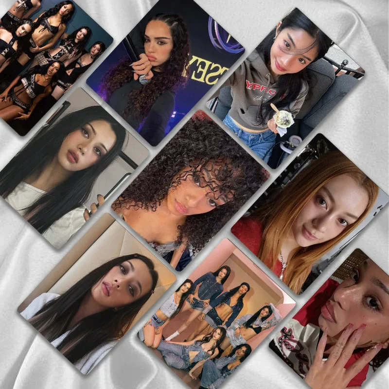 50PCS Korean Girl Group KATSEYE Album Photo Cards Set - Daniela Manon Megan Collectible LOMO Card Fans Gift