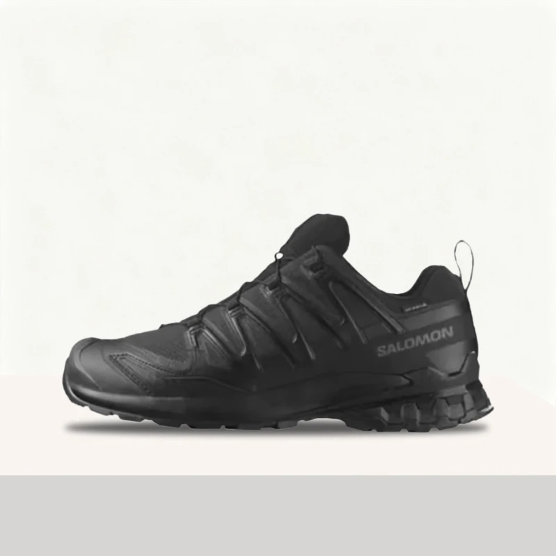 Salomon XA Pro 3D V8: Stylish, High-Performance, Cushioned, Breathable, and Grippy Low-Cut Hiking Shoes (Unisex) - Black 477700